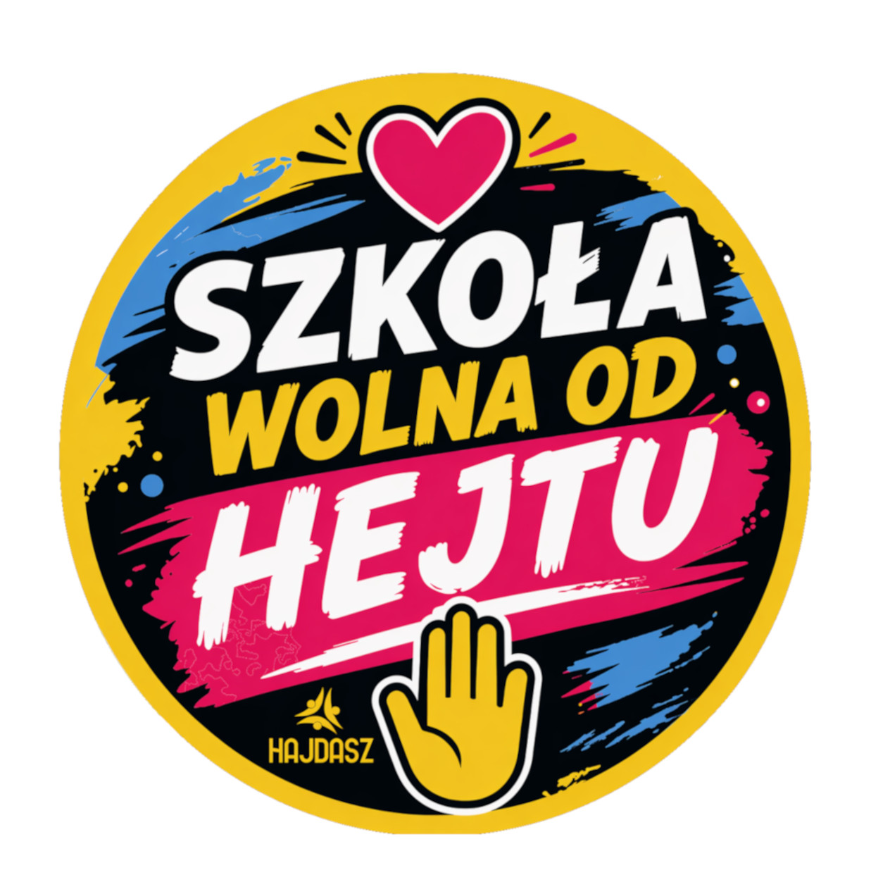 STOP HEJT – dzieci podczas akcji edukacyjnej